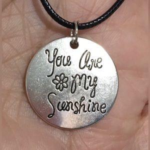 You Are My Sunshine Pendant Unique￼ Necklace Gift￼ For Her!